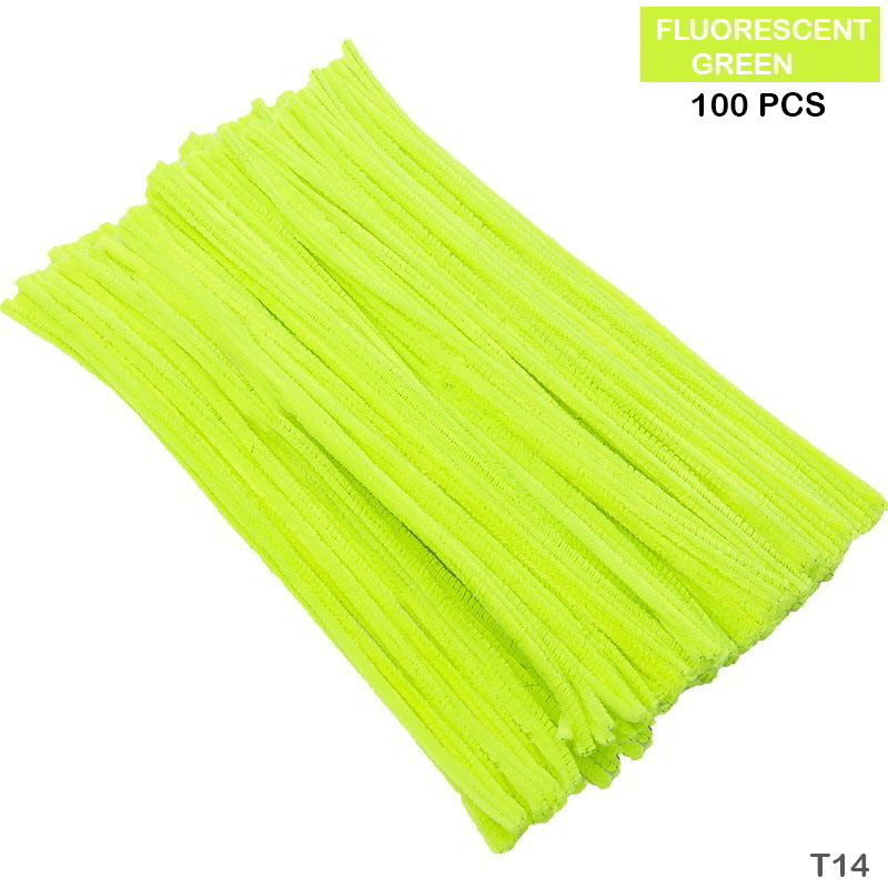 Pipe Cleaner Plain 100 Pc's Single Shades