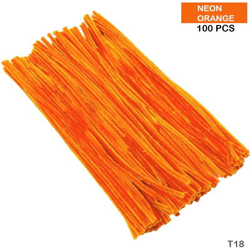 Pipe Cleaner Plain 100 Pc's Single Shades