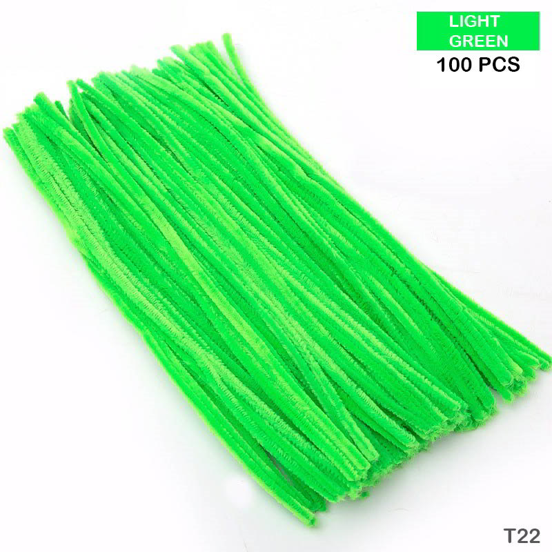 Pipe Cleaner Plain 100 Pc's Single Shades