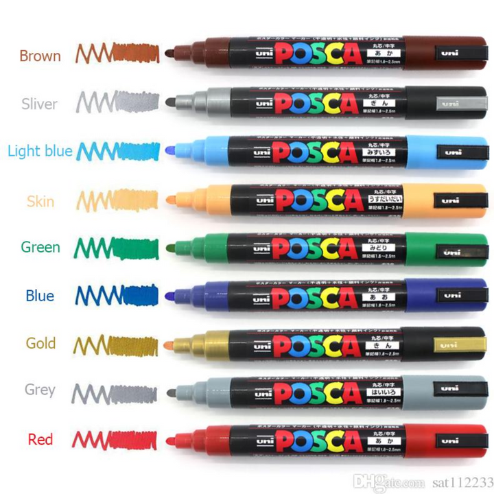 UniBall Posca 5M Marker Pen