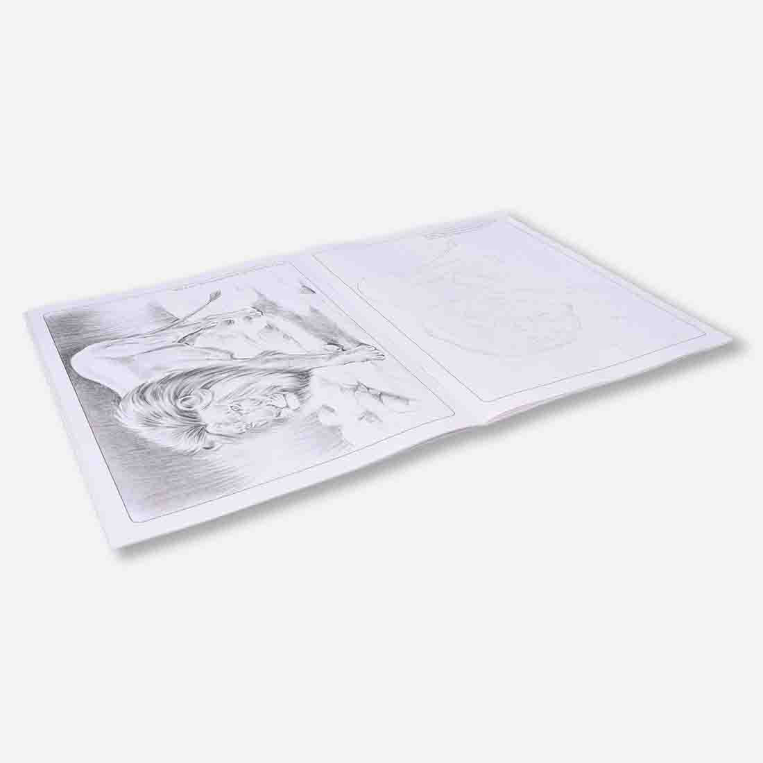 Navneet Learn Pencil Shading Animals & Birds 1 and 2 – For Elementary Art Prep – How to draw Animals and Birds - Pack of 2 Books