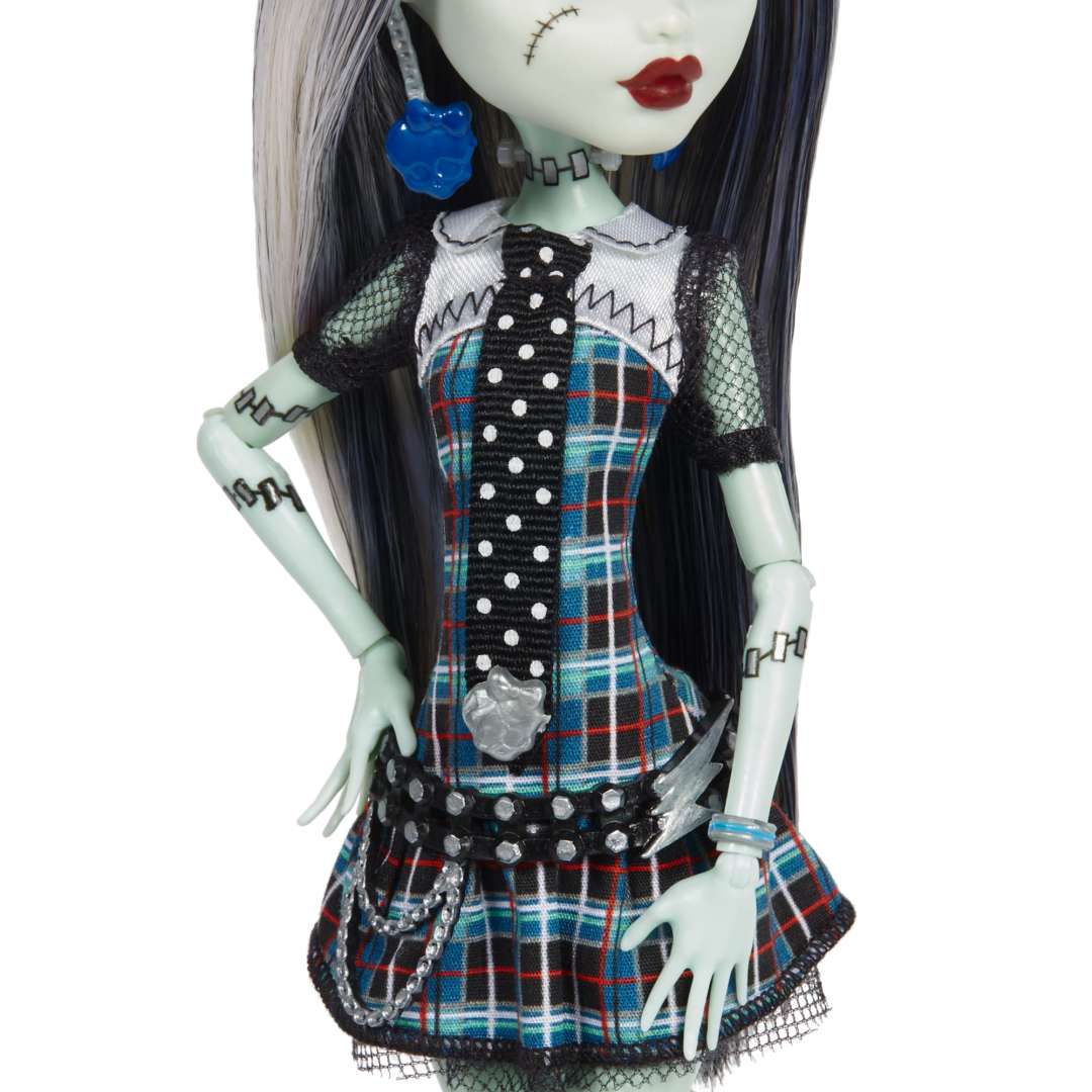 Monster High Frankie Stein Reproduction Doll With Doll Stand & Accessories HGC31