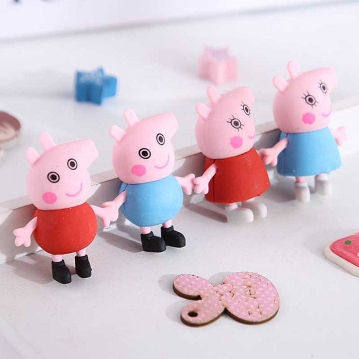 Peppa Pig Eraser for Kids School Boys Girls 1 Pc's