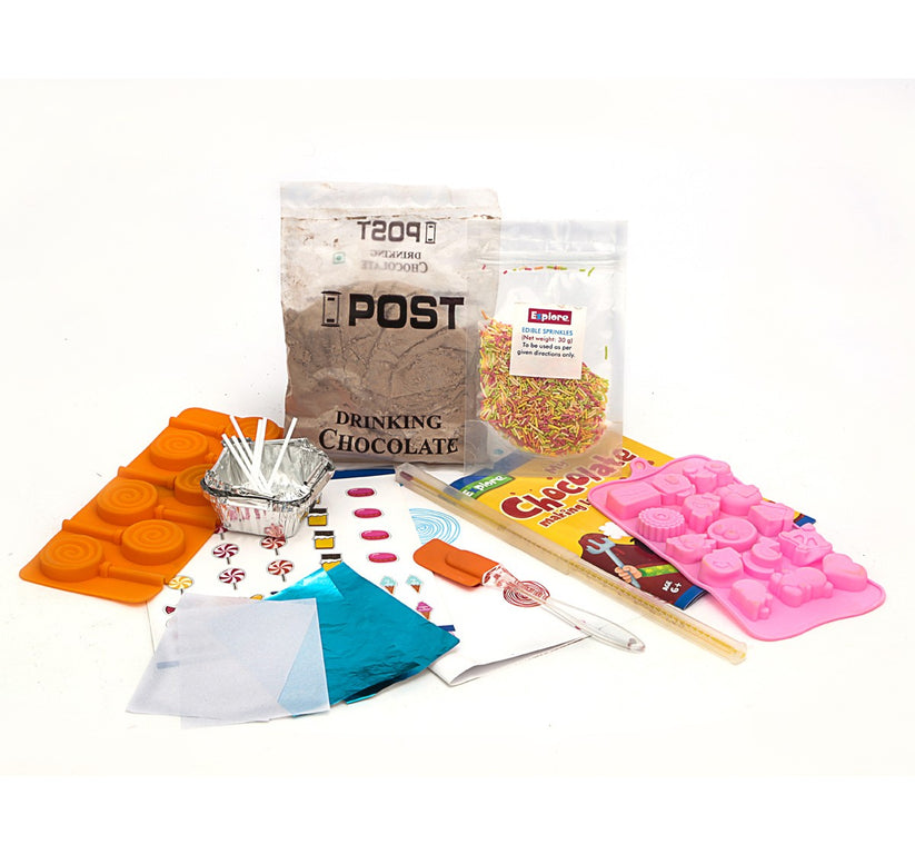 Explore My Chocolate Making Lab Learning & Educational DIY Activity Kit for Kids, STEM Learner Kit for Education and Creativity