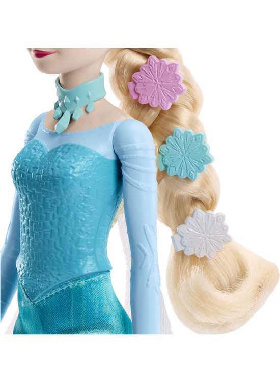 Disney Princess Frozen Getting Ready Elsa Doll 12" & Playset New HMD56