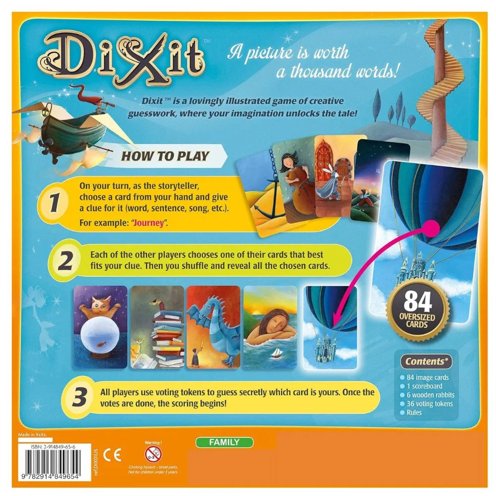 Dixit: Spark Creativity & Storytelling! Board Game for Families