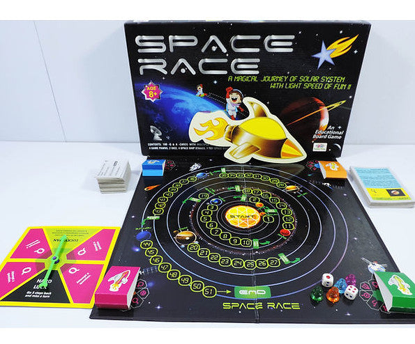 Happy Kidz Educational Board Game Space Race Board Game