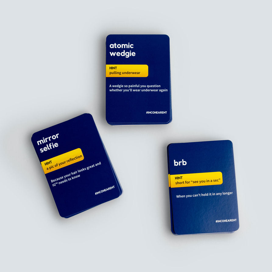 Incohearent Family Edition - The Family Card Game Where You Compete to Guess The Gibberish - by What Do You Meme?