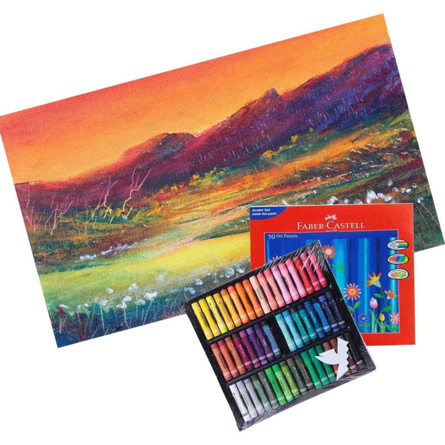 Faber-Castell Oil Pastels Pack Of 50