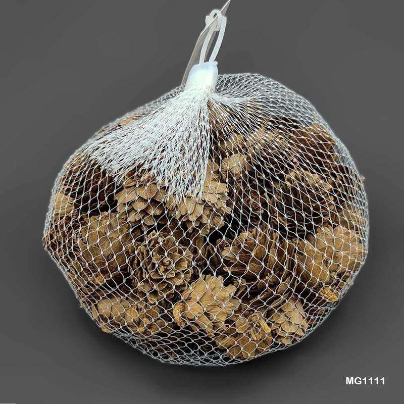 Natural Brown Pinecones Wood Flower