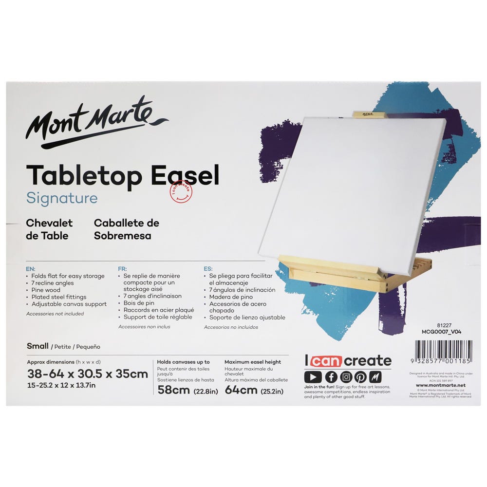 Mont Marte Tabletop Easel Signature - Small