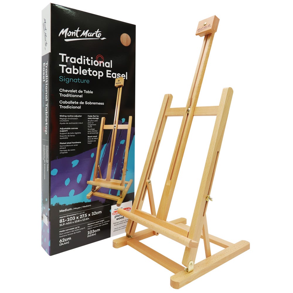 Mont Marte Traditional Tabletop Easel Signature - Medium