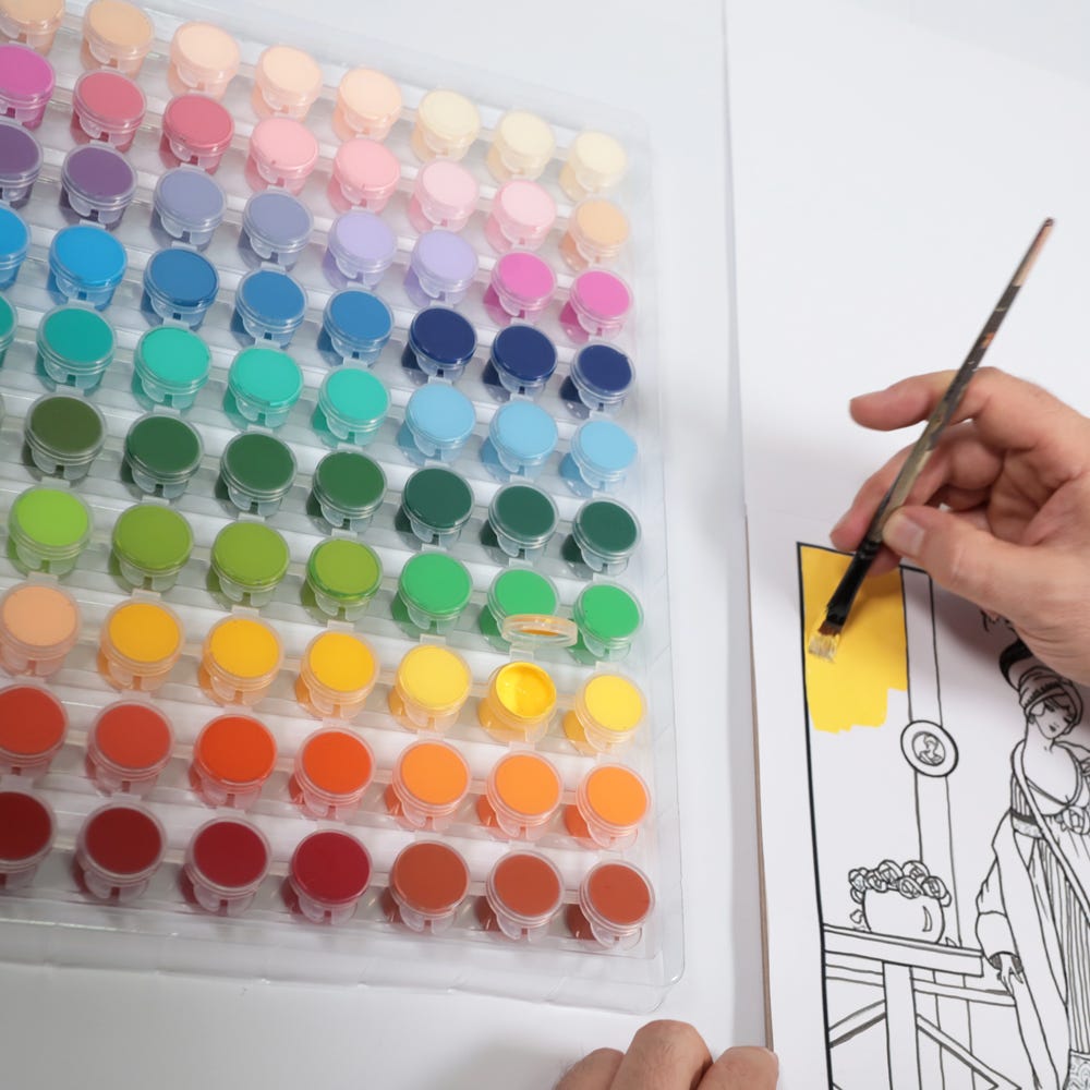 Mont Marte Vivid Colours Acrylic Paint Set Signature 80pc x 3.5ml