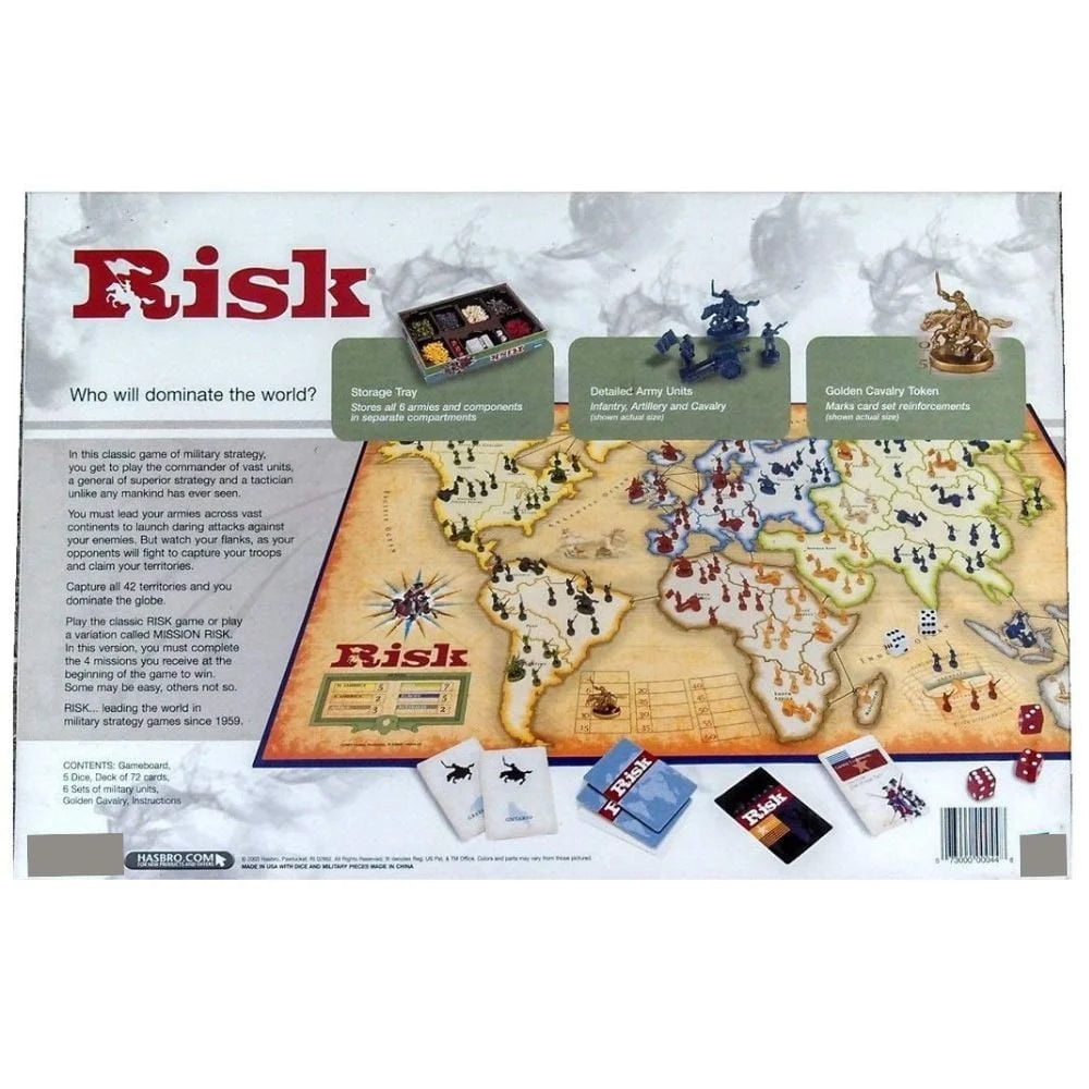 Risk Board Game: Conquer the World in Strategic Global Domination!