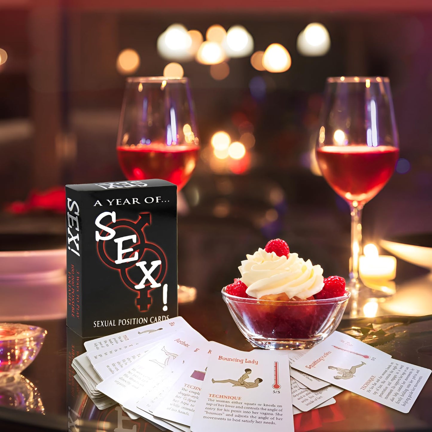 A Year of Sex! Sexual Position Card Game Foreplay Fun Sex Games Kama Sutra