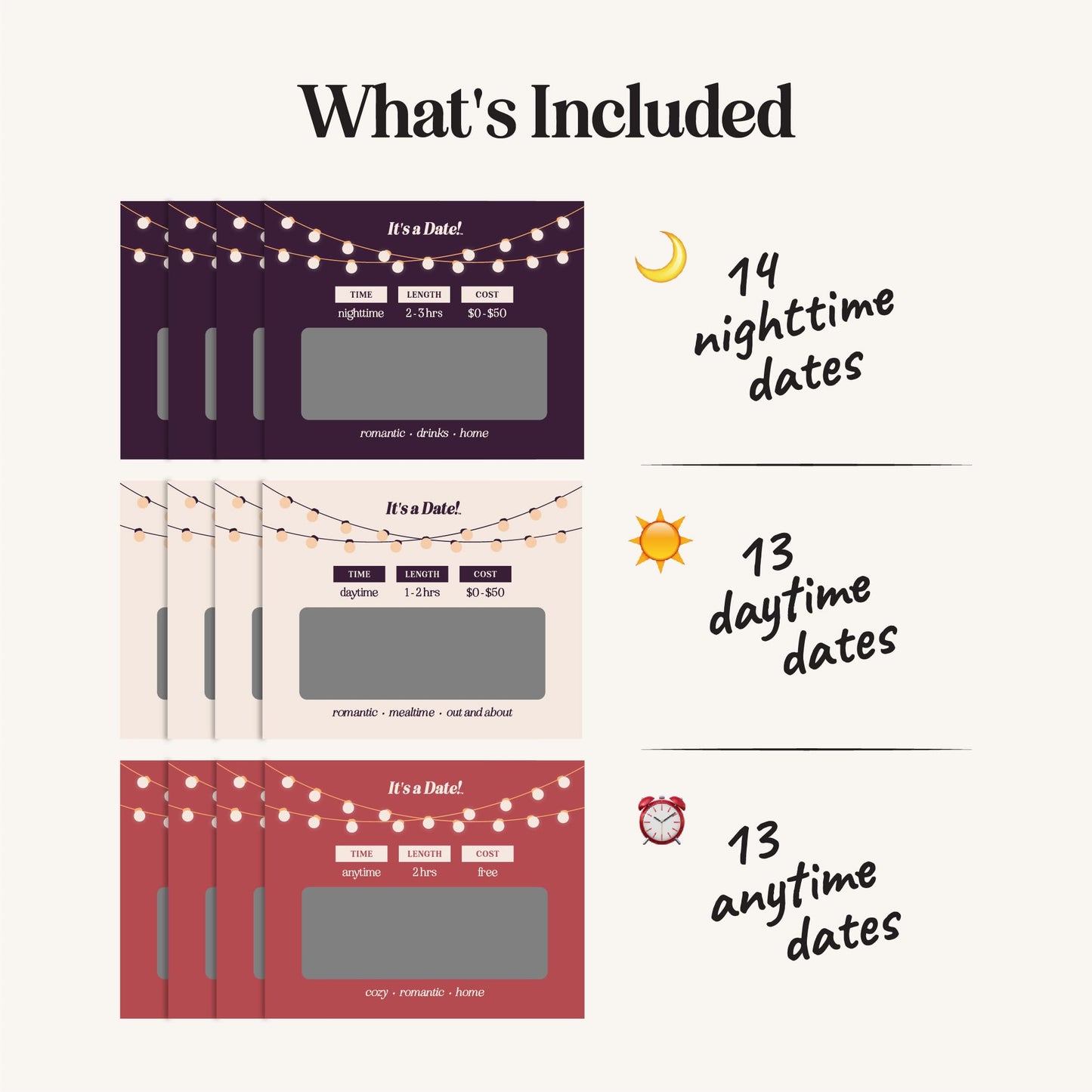 It's a Date! 40 Fun and Romantic Scratch Off Date Night