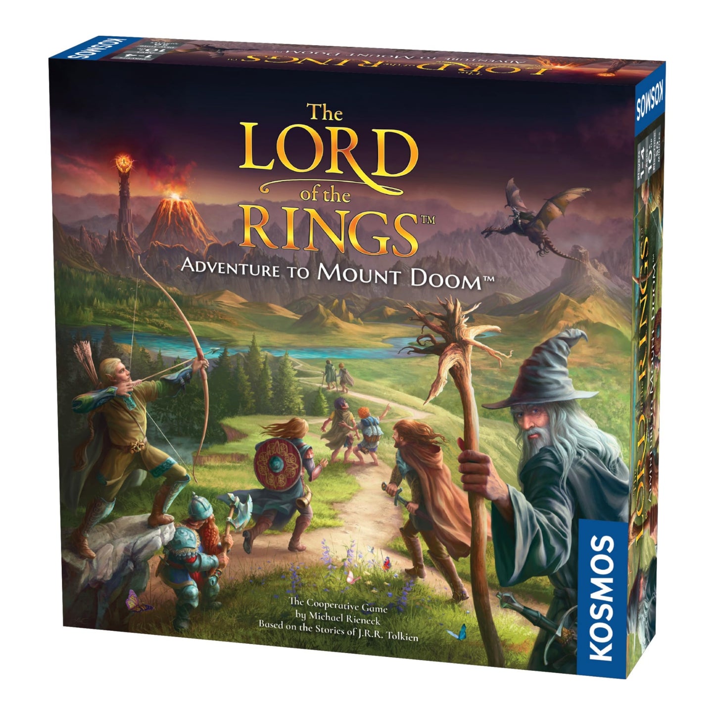 The Lord of The Rings Adventure to Mount Doom Strategy Board Game