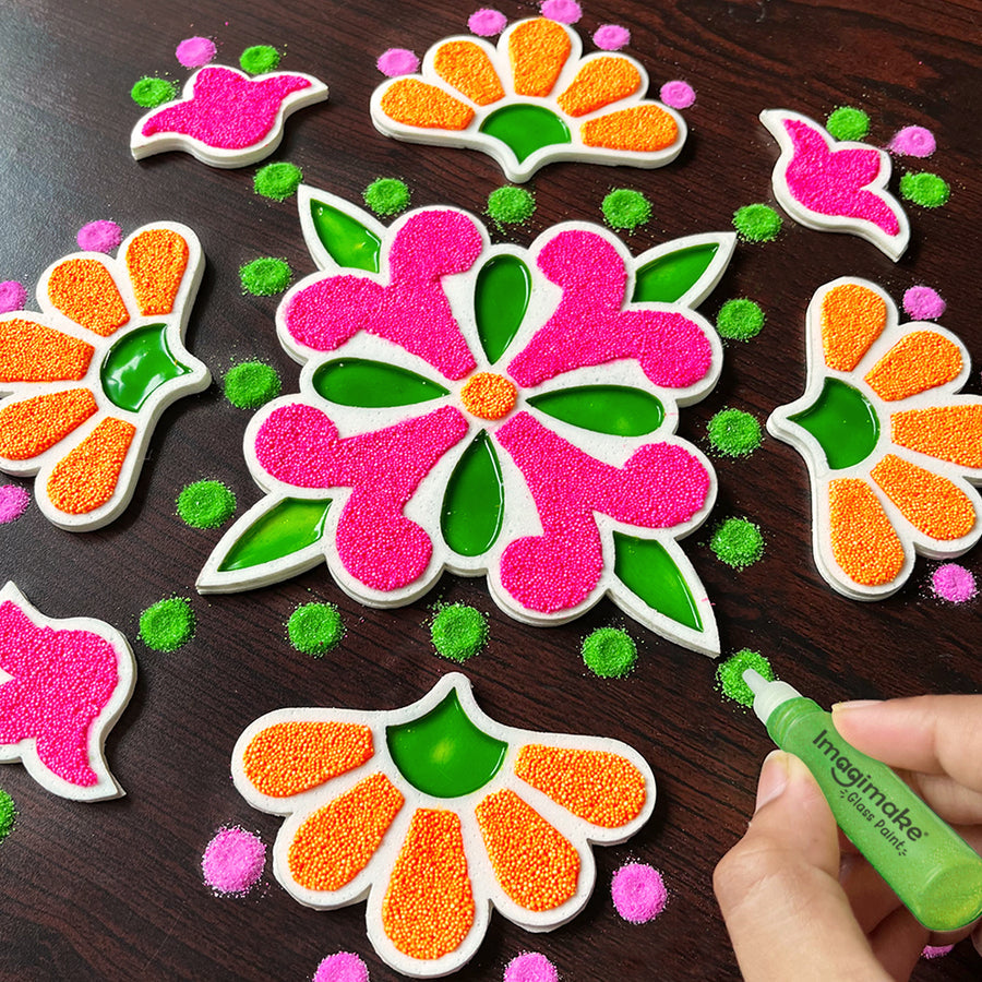 Imagimake Celebration Kit 25+ Exciting Craft Projects for Kids 500+ Craft Supplies Art & Craft DIY Kit