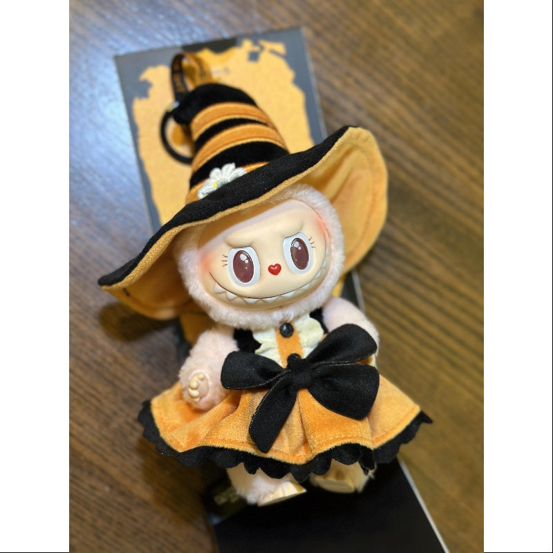 Pop Mart Labubu Magic of Pumpkin Mokoko (Pop Land Exclusive) Vinyl Plush Pendant Original