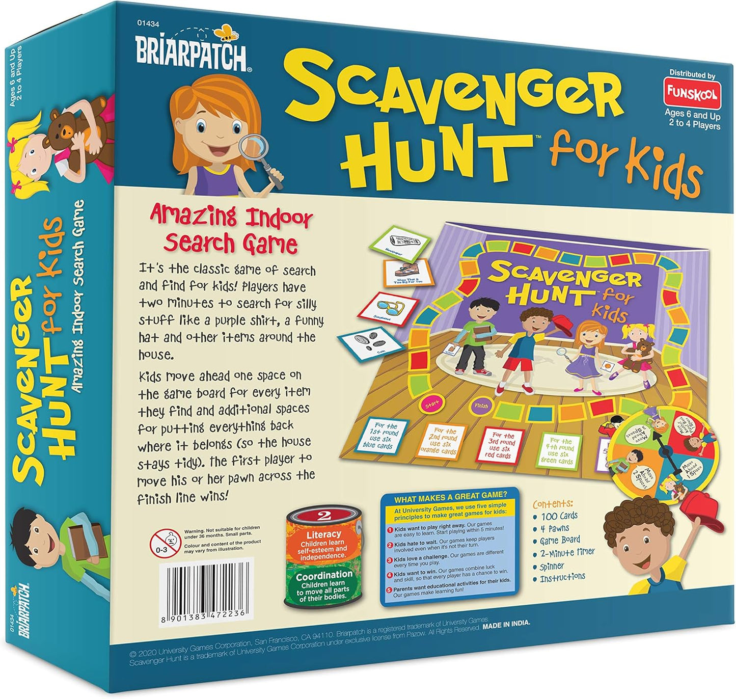 Funskool Scavenger Hunt Strategy Board Game