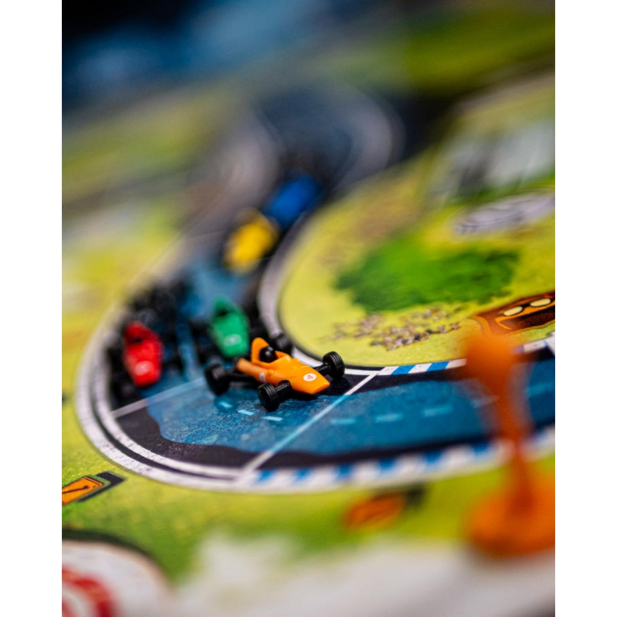 Asmodee Heat Heavy Rain Board Game Expansion New Japan & Mexico Tracks Intense Car Racing Strategy Game