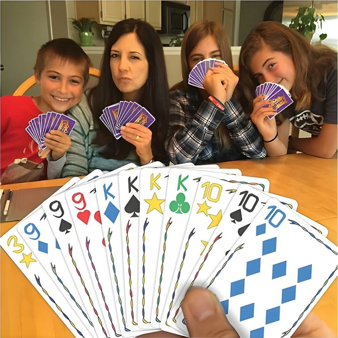 Five Crowns - The Game Isn't Over Until the Kings Go Wild! The 5 Suited Rummy Style Card Game