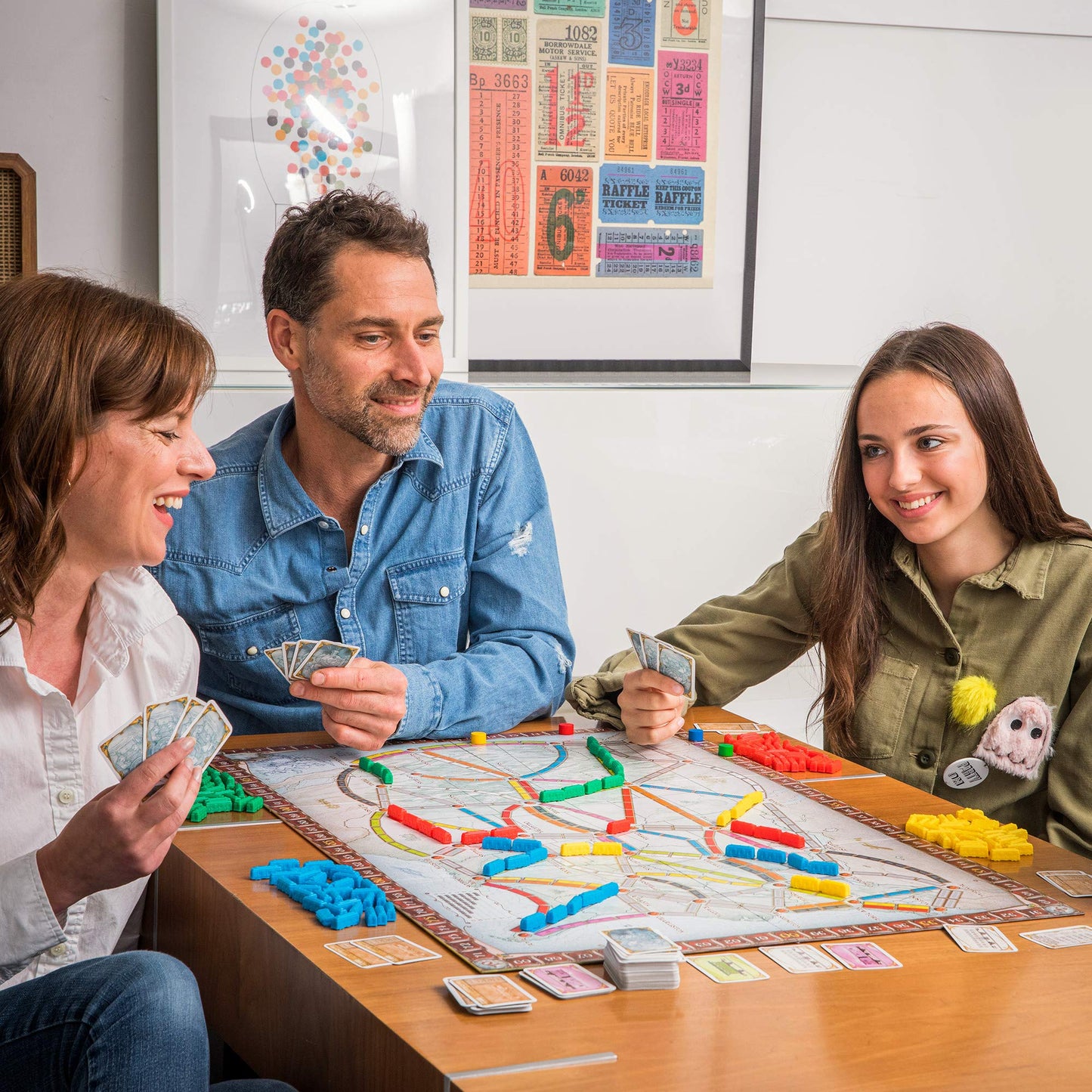 Ticket to Ride Board Game A Cross-Country Train Adventure