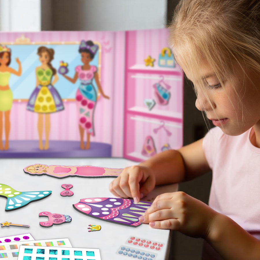 Imagimake DIY Magnetic Dress-Up Princess