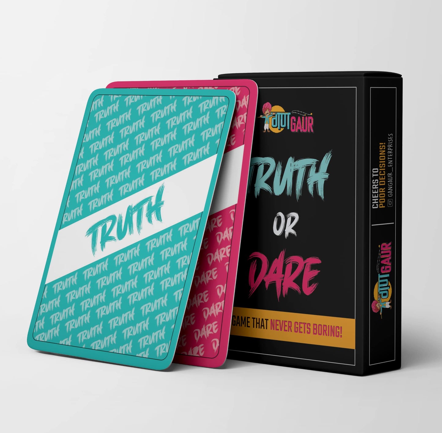 Quirky Hai Truth Or Dare Adult Card Game for Crazy Party Times