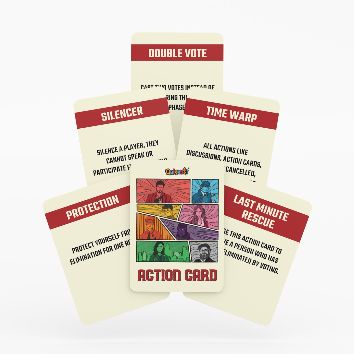 Quirky Hai Mafia City Card Game Ultimate Strategy Party Game