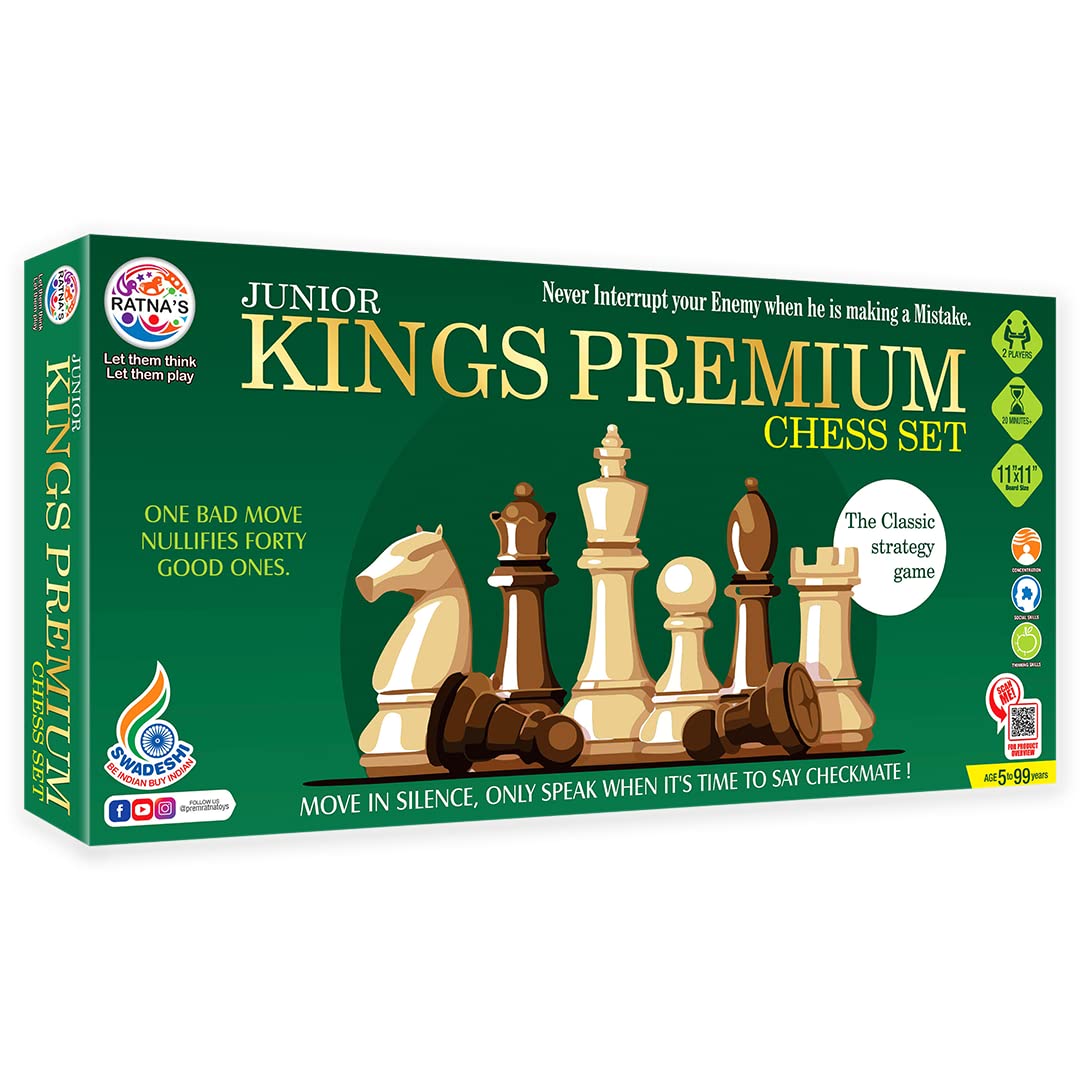 Ratna's Junior Kings Premium Chess Board Set