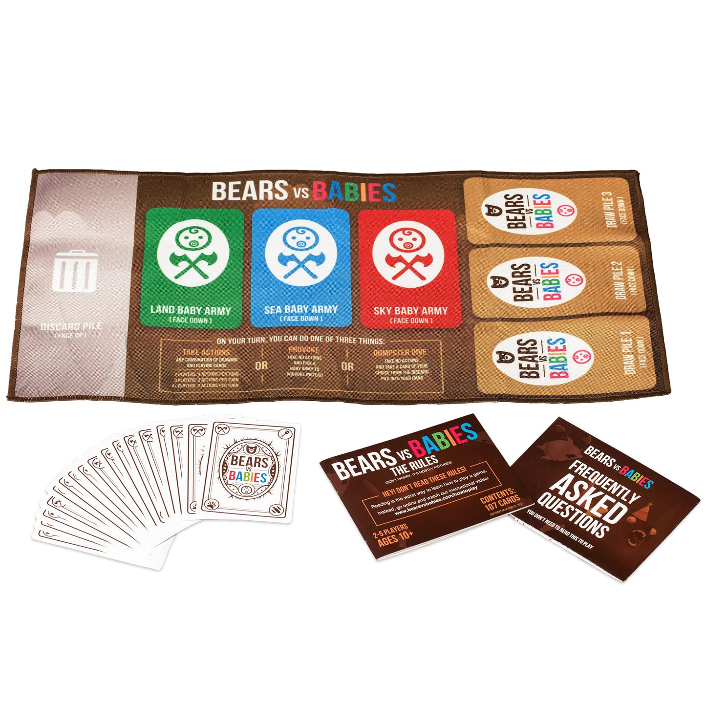 Bears vs Babies by Exploding Kittens Monster Building Card Game