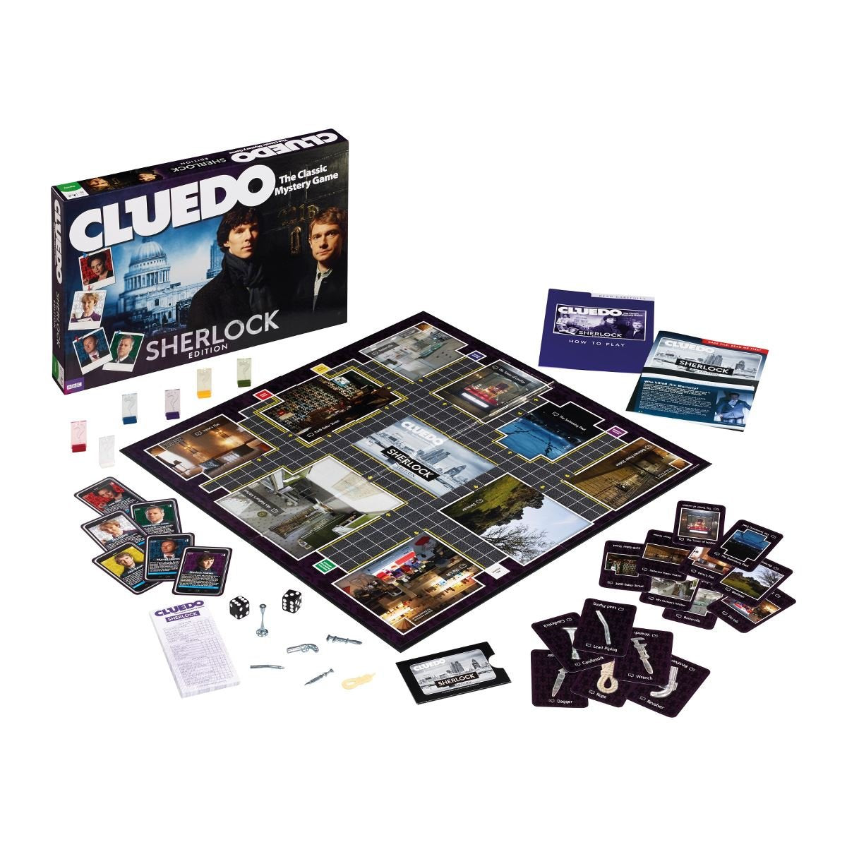 Cluedo Sherlock Edition The Classic Mystery Board Game