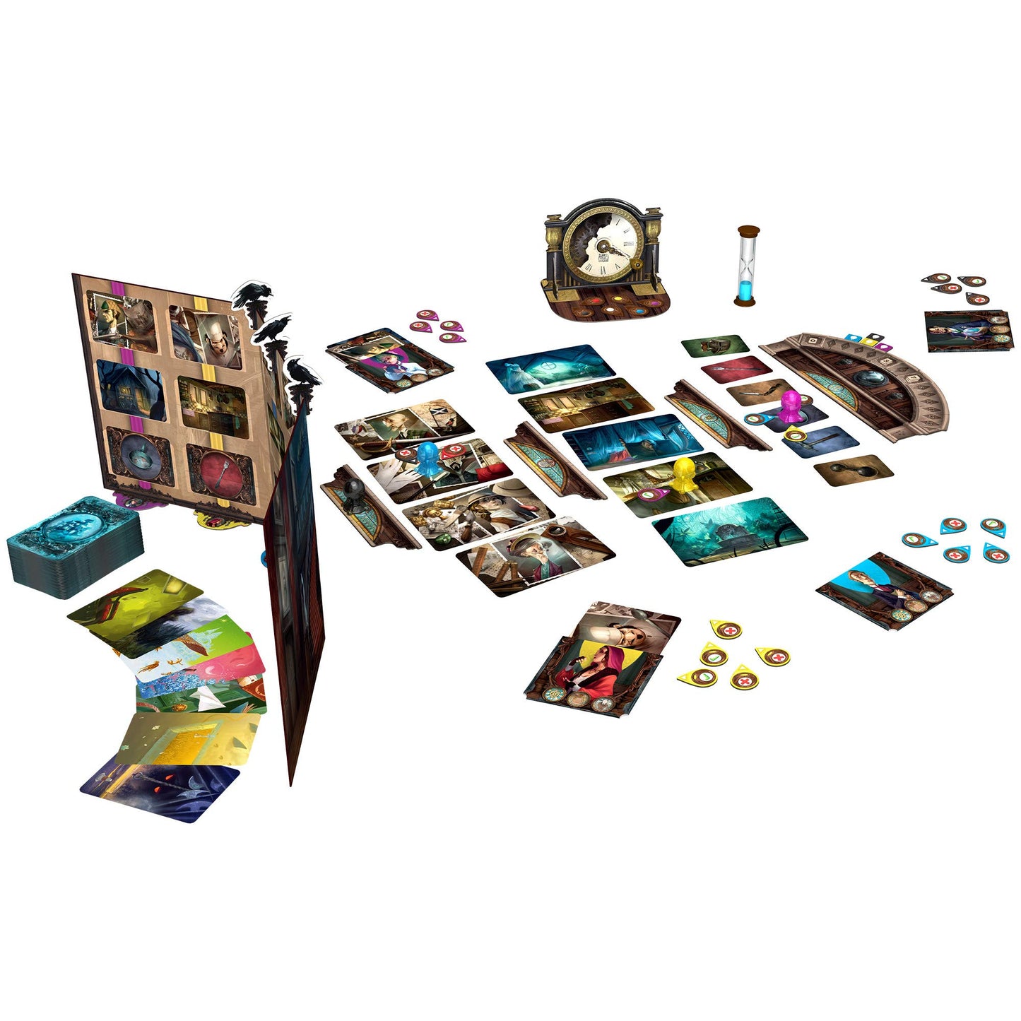 Asmodee Mysterium Board Game - Enigmatic Cooperative Mystery Game with Ghostly Intrigue