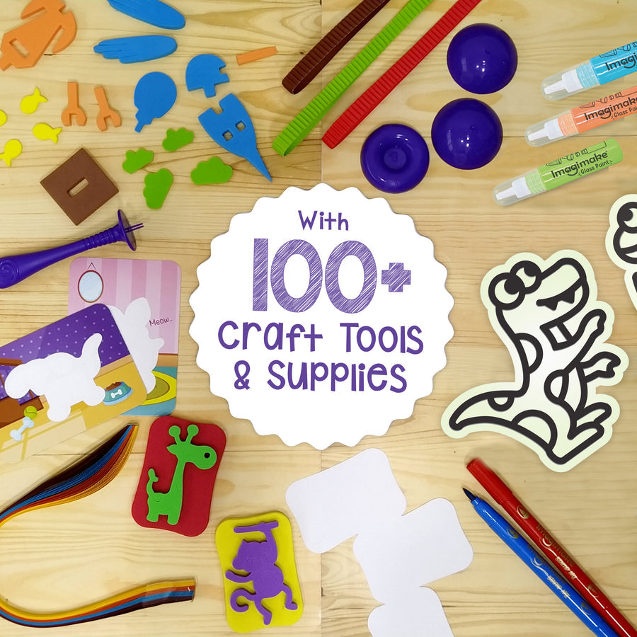Imagimake DIY 5 in 1 Awesome Craft Kit