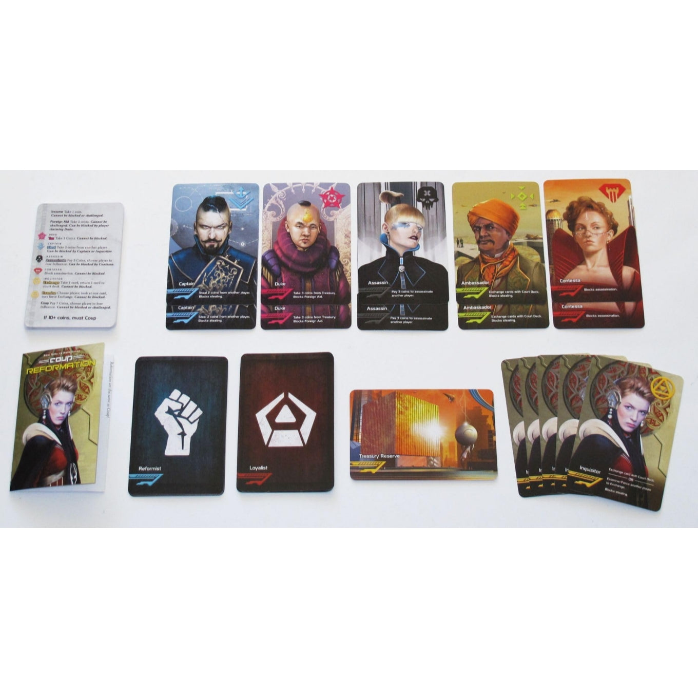 Coup Reformation 2nd Ed Card Game Expansion