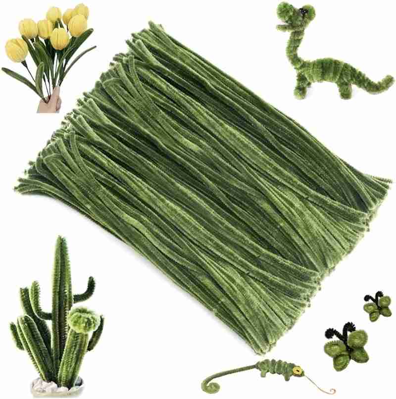 Pipe Cleaner Plain 100 Pc's Single Shades