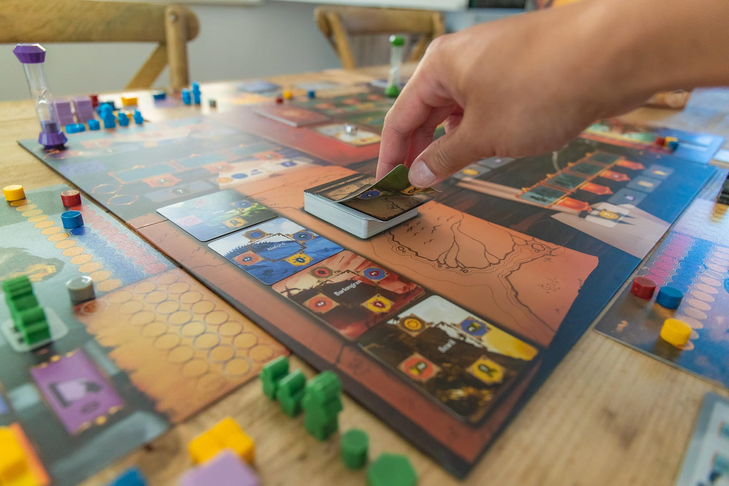 Stonemaier Games Pendulum A Worker Placement Time Optimization Strategy Board Game