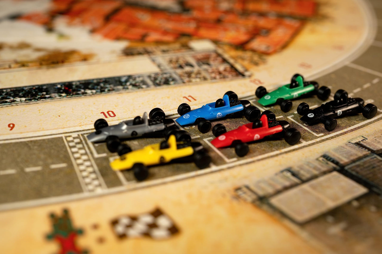 HEAT Pedal to the Metal Board Game Intense Car Racing and Strategy Game