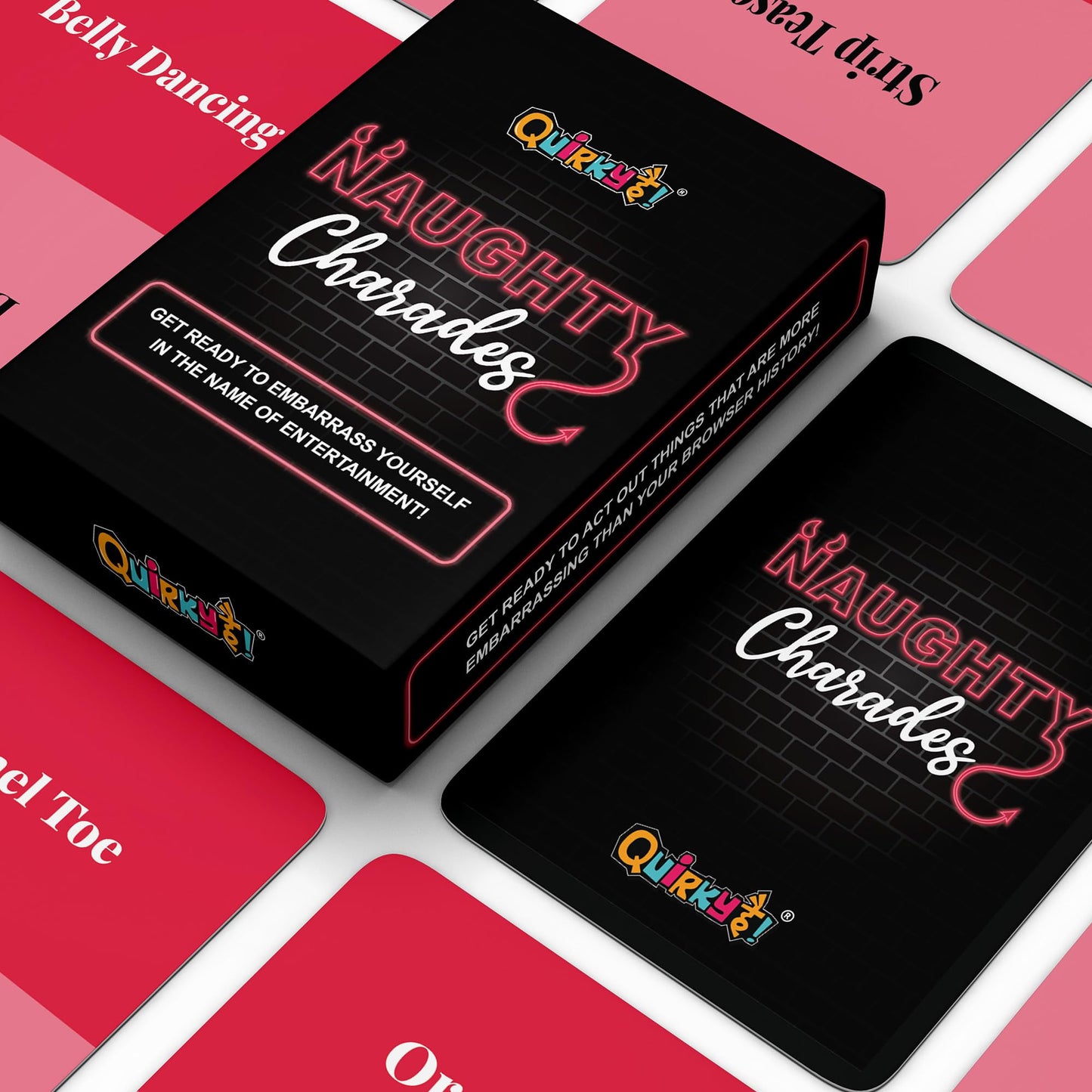 Quirky Hai Naughty Charades Card Game Hilarious Party Game
