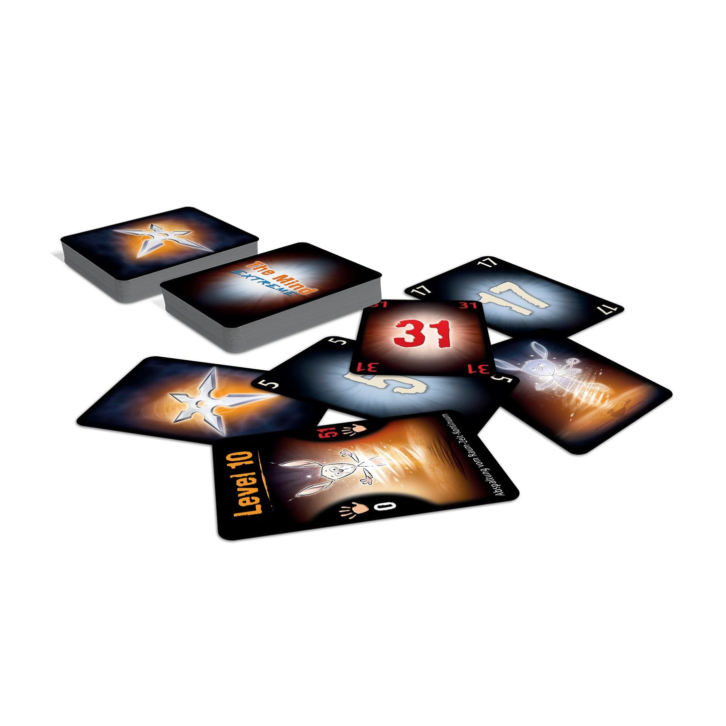 The Mind Extreme Card Game Synchronized Reversed and Twice the Challenge