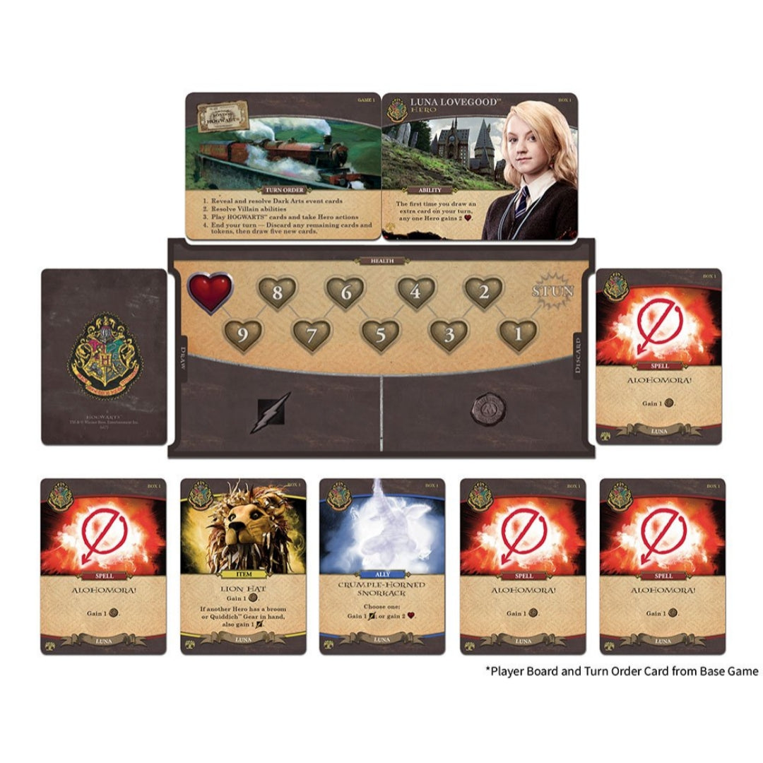USAopoly Harry Potter Hogwarts Battle - The Monster Box of Monsters Expansion Card Game