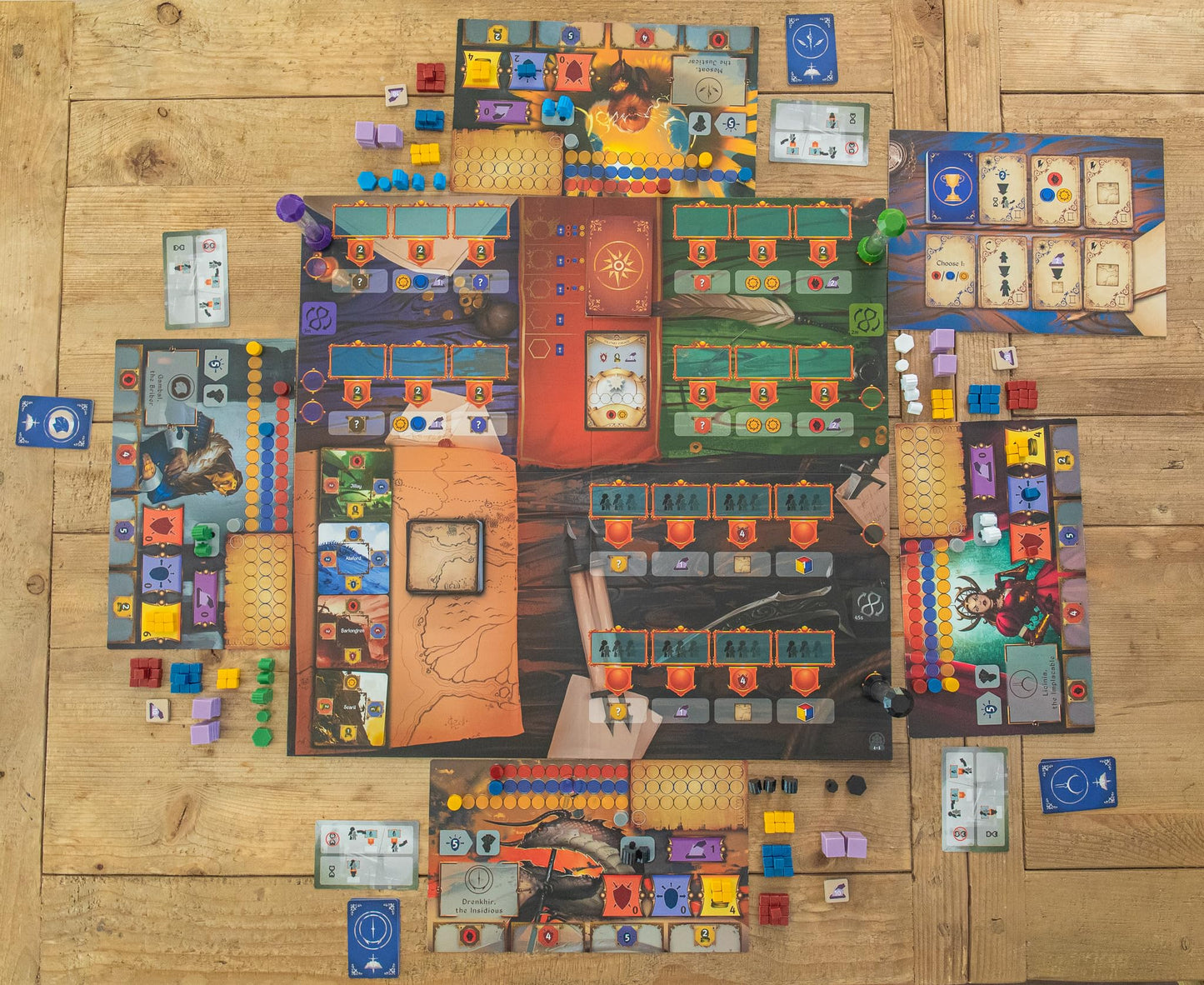 Stonemaier Games Pendulum A Worker Placement Time Optimization Strategy Board Game
