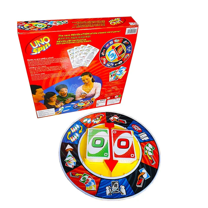 Uno Spin The Spinning Card Game