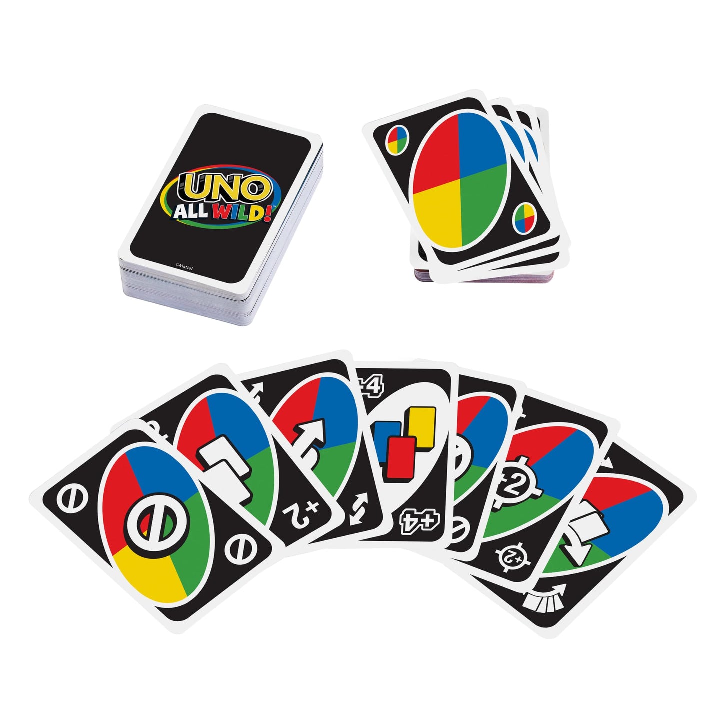 UNO All Wild Card Game with 112 Cards