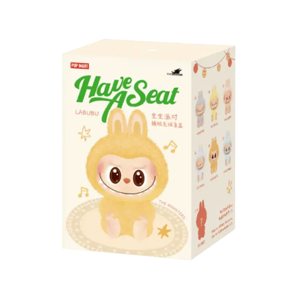 Pop Mart Labubu The Monsters Have a Seat Vinyl Plush Blind Box