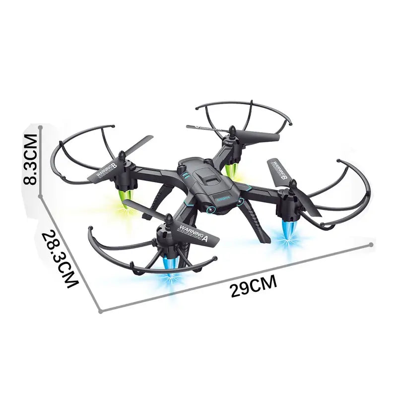 Drone H271 with Dual Remote Control And Hand Gesture GPS Auto Return Brushless Motor Foldable and 3D Flips Headless Mode Aerial Camera Photography Drone