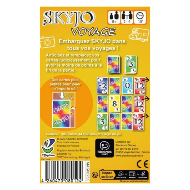 Magilano Skyjo Voyage Party Card Game