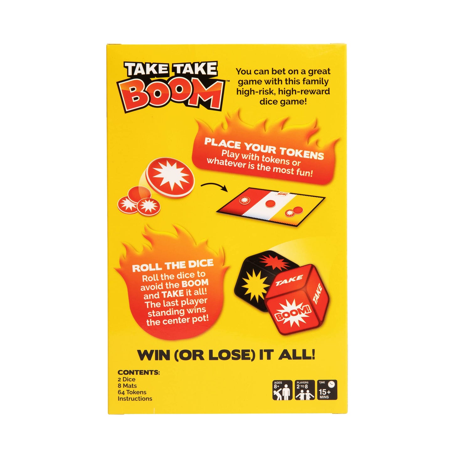 Take Take Boom The High Risk High Reward Family Dice Game by What Do You Meme?