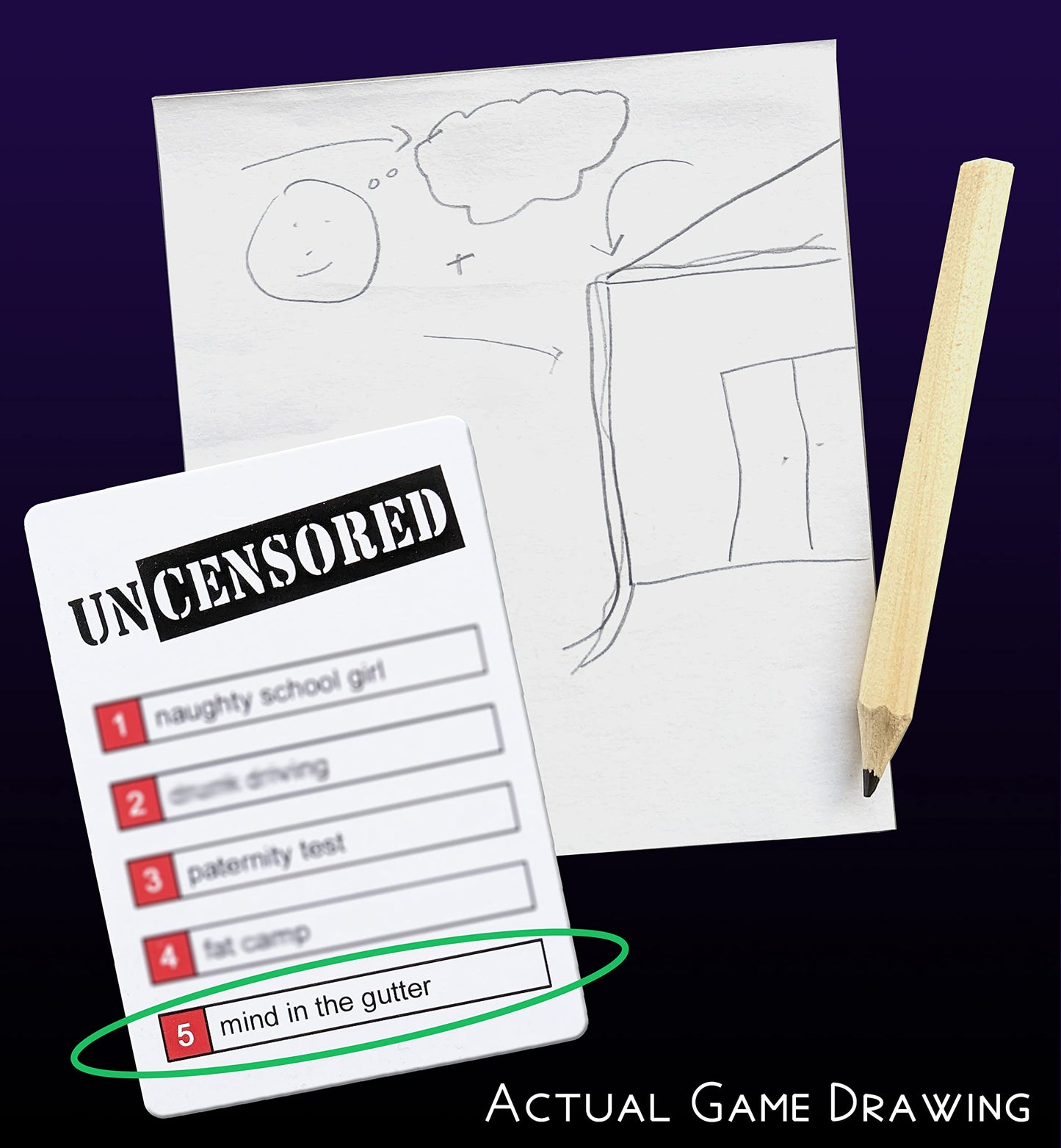 Drawing Without Dignity Adult Party Card Game
